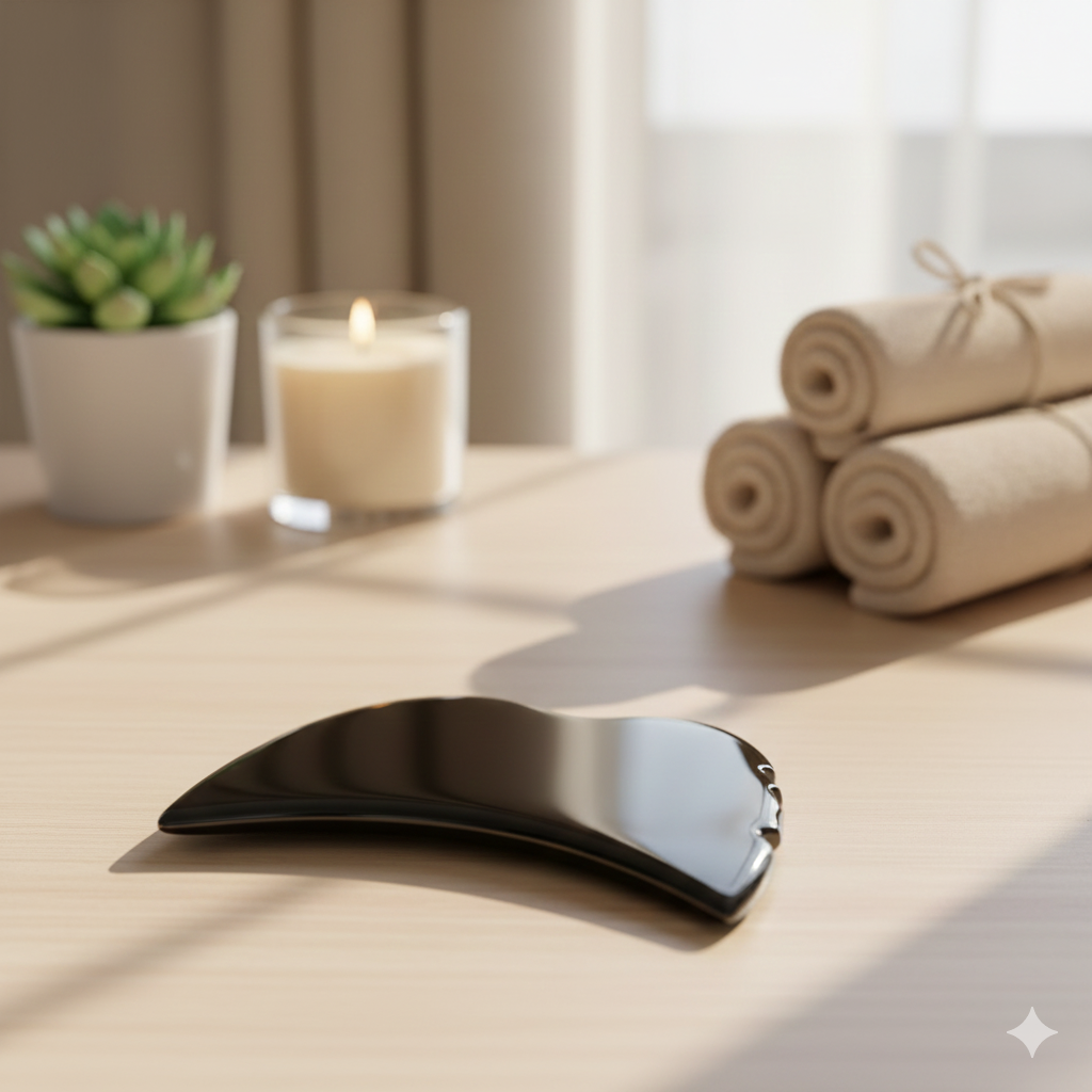 Terahertz Energy Gua Sha Board | Advanced Facial Lifting & Meridian Massager