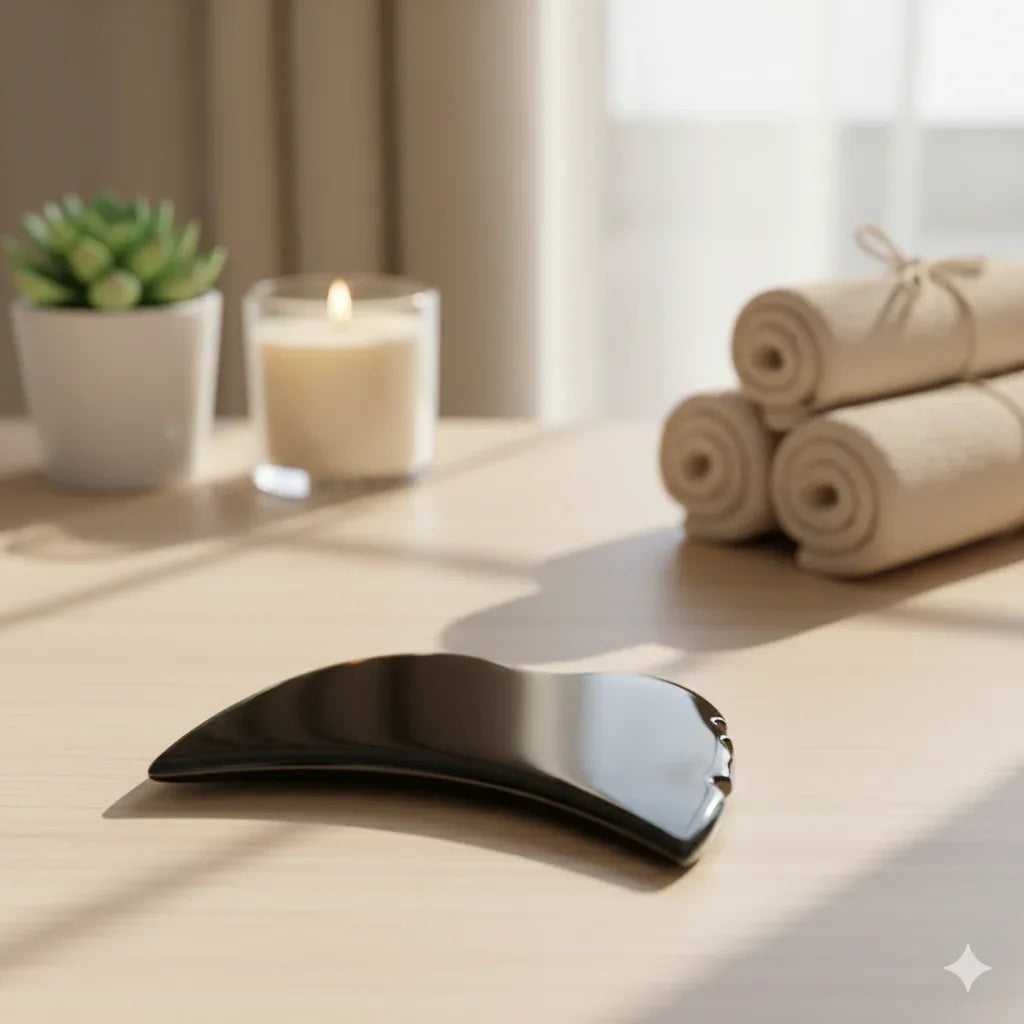 Terahertz Energy Gua Sha Board | Advanced Facial Lifting & Meridian Massager - Gloow Lady