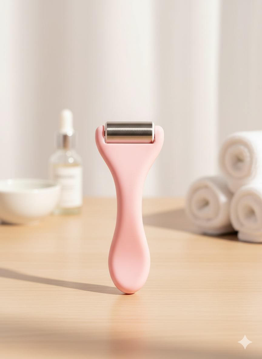 Premium Household Ice Roller Massager –Refreshing Cold Therapy for Fatigue Relief and Radiant Skin