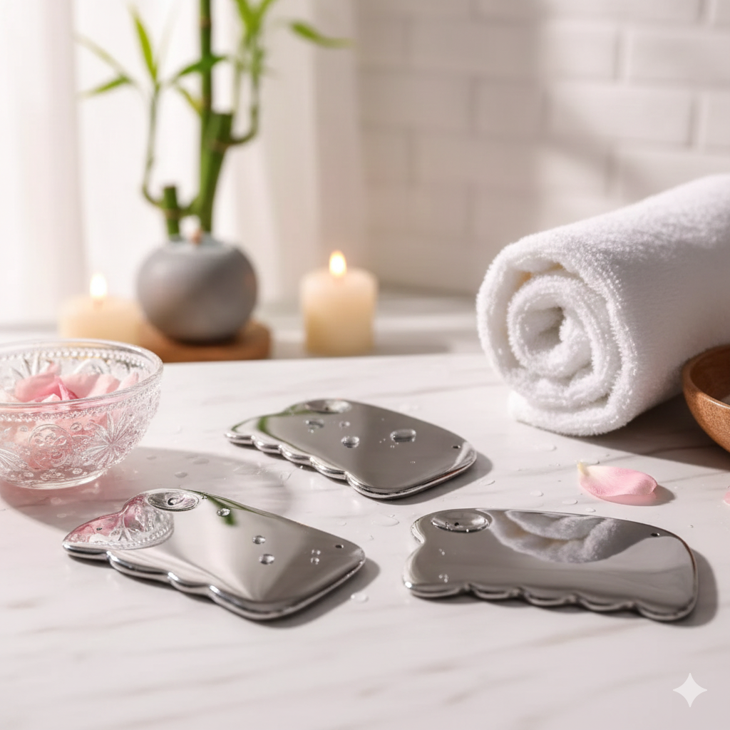 Terahertz Gua Sha Scraping Tool | High-Tech Facial & Meridian Massage