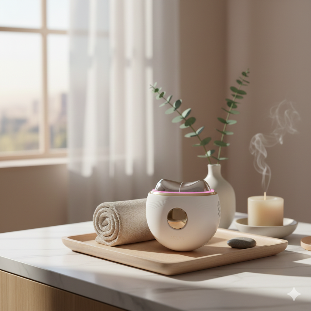 ANLAN Electric Guasha Massager | EMS Face Lift & Anti-Aging Tool