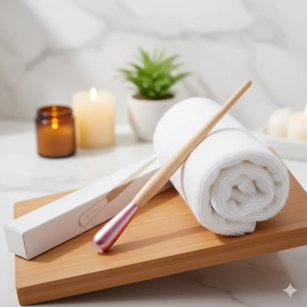 Brainbow Face Roller & Gua Sha Set - Gloow Lady