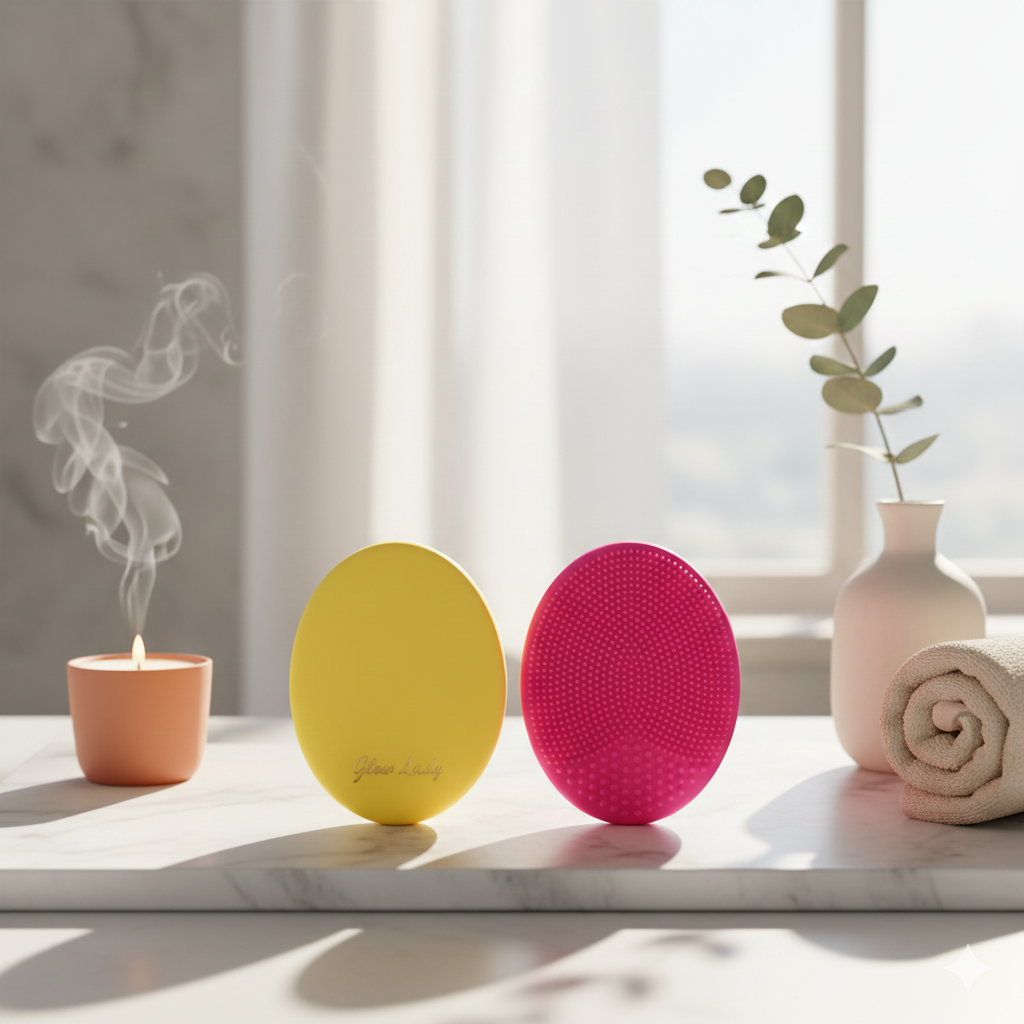 Mini Silicone Facial Cleansing Brush | Deep Pore Exfoliator & Scrub