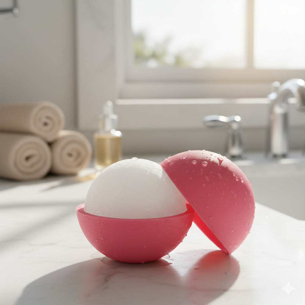 Silicone Ice Roller for Face & Eyes | DIY Facial Ice Cube Mold