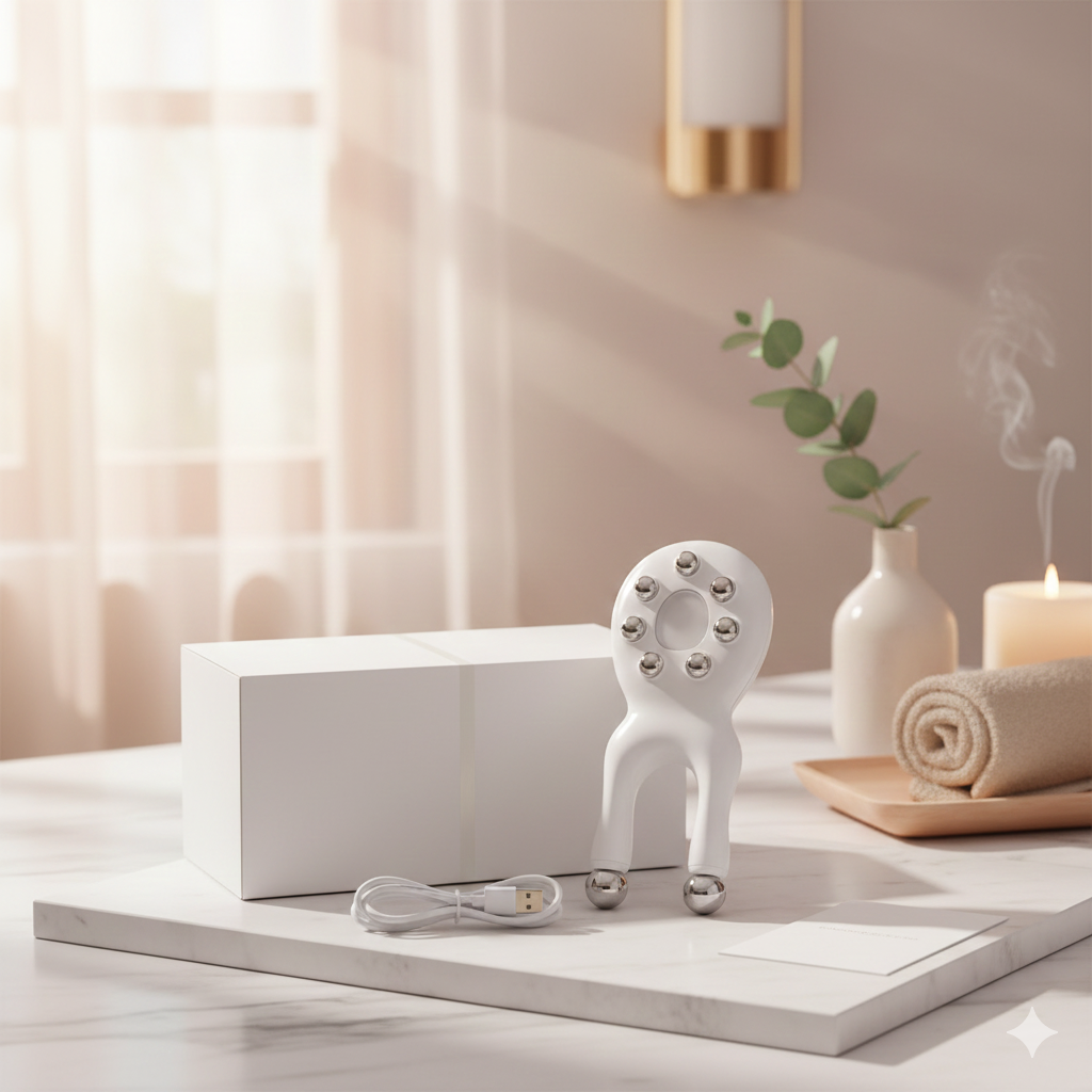 7-in-1 Face Lifting Device | EMS Microcurrent & LED Therapy Massager