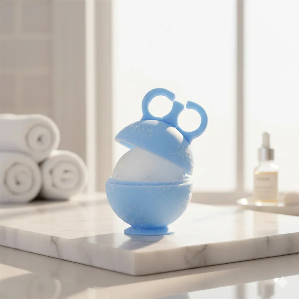 Multi-Functional Silicone Ice Roller | DIY Facial Ice Mold & Cold Therapy - Gloow Lady