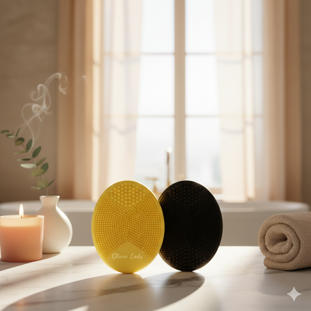 Mini Silicone Facial Cleansing Brush | Deep Pore Exfoliator & Scrub