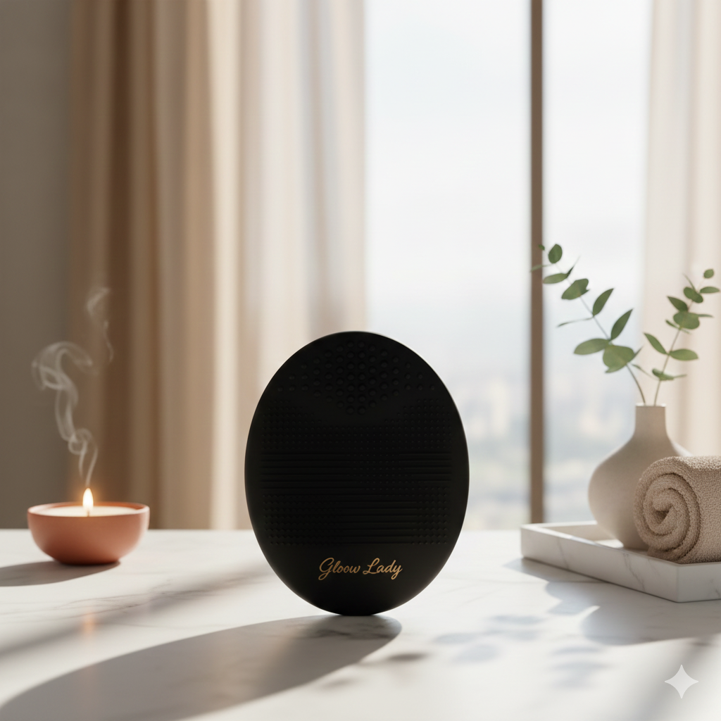 Mini Silicone Facial Cleansing Brush | Deep Pore Exfoliator & Scrub