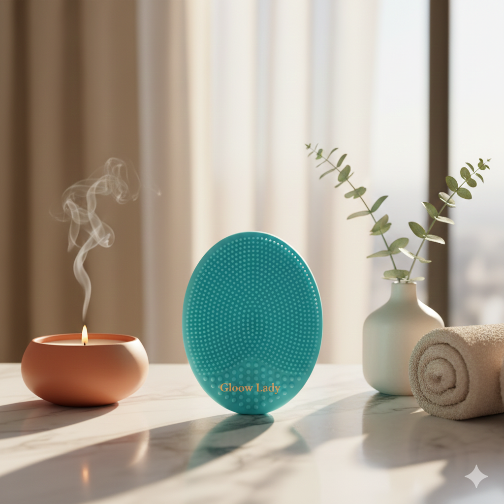 Mini Silicone Facial Cleansing Brush | Deep Pore Exfoliator & Scrub