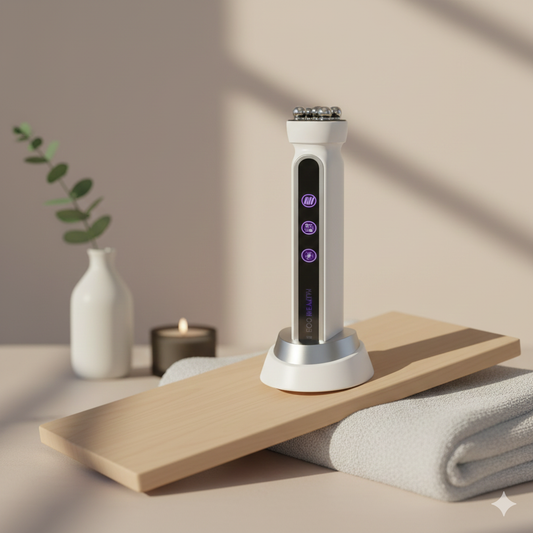 The 360° Sculptor – 3-in-1 RF, EMS & Thermal Lifting Roller for Total Skin Rejuvenation