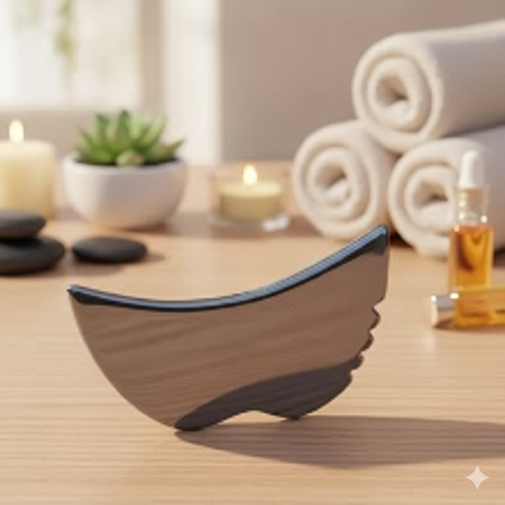 Terahertz Energy Gua Sha Board | Advanced Facial Lifting & Meridian Massager