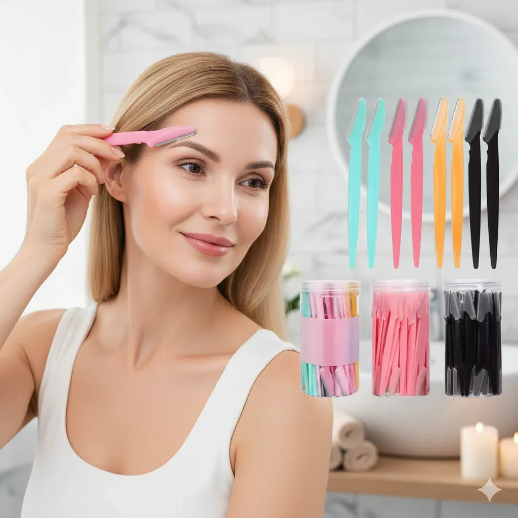 Professional Face Razor | Smooth Skin & Eyebrow Shaper - Gloow Lady
