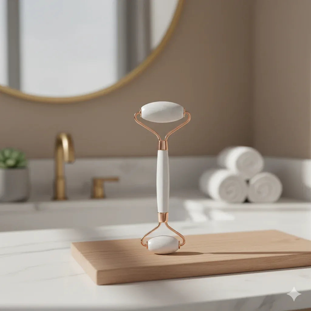 Facial Roller – Face & Eye Massage Tool - Gloow Lady