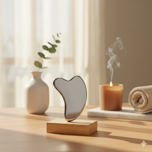 Terahertz Energy Stone Gua Sha | Premium Facial Contouring & Detox Massager