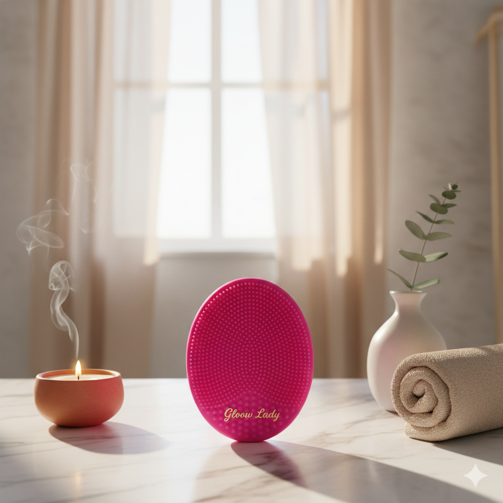 Mini Silicone Facial Cleansing Brush | Deep Pore Exfoliator & Scrub