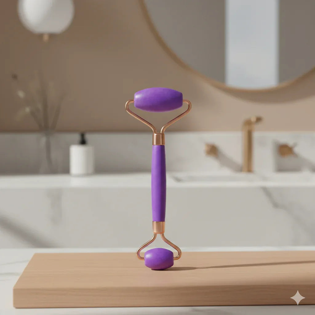 Facial Roller – Face & Eye Massage Tool - Gloow Lady