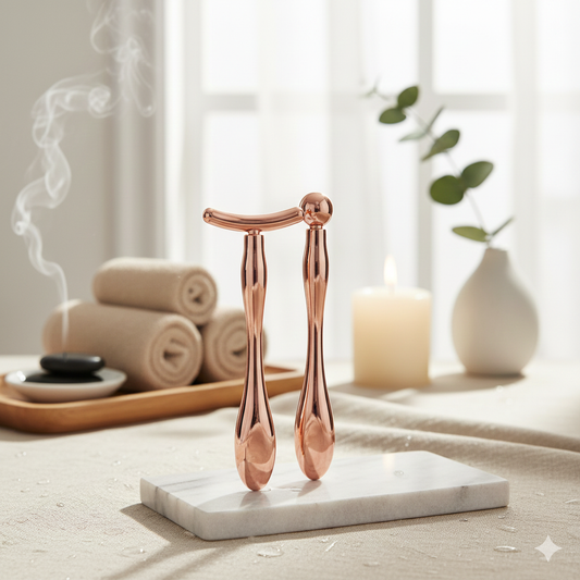 Mini Eye Massage Stick Face Lifting Massage Anti Cream Eye Pouch Dark Circles Spoon Applicator