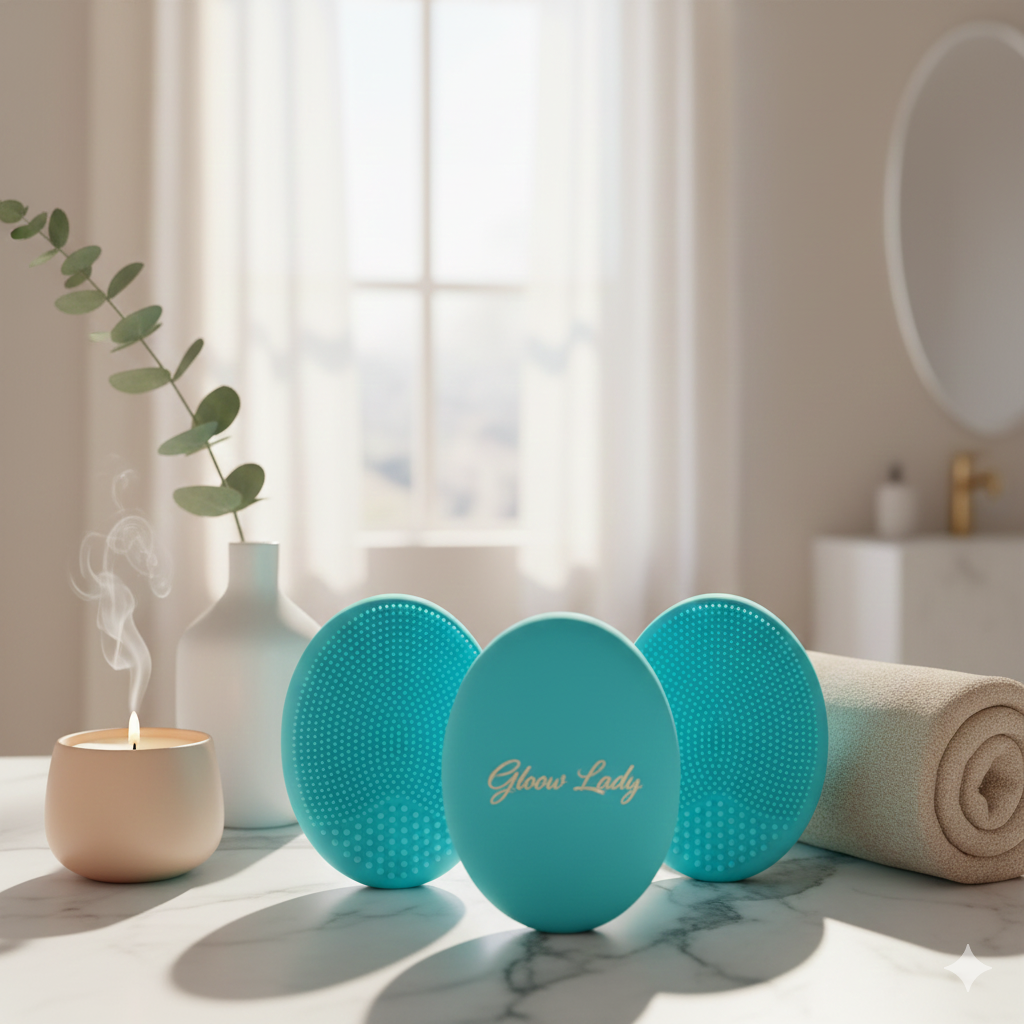Mini Silicone Facial Cleansing Brush | Deep Pore Exfoliator & Scrub