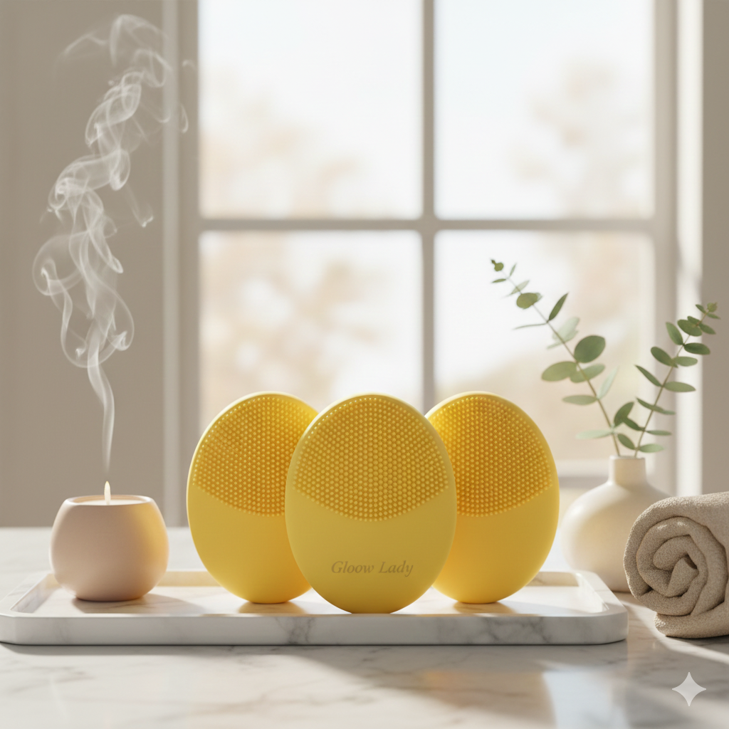 Mini Silicone Facial Cleansing Brush | Deep Pore Exfoliator & Scrub