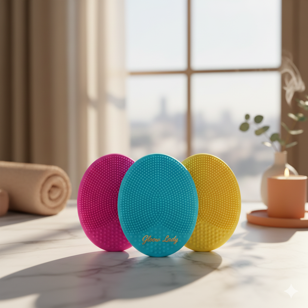 Mini Silicone Facial Cleansing Brush | Deep Pore Exfoliator & Scrub