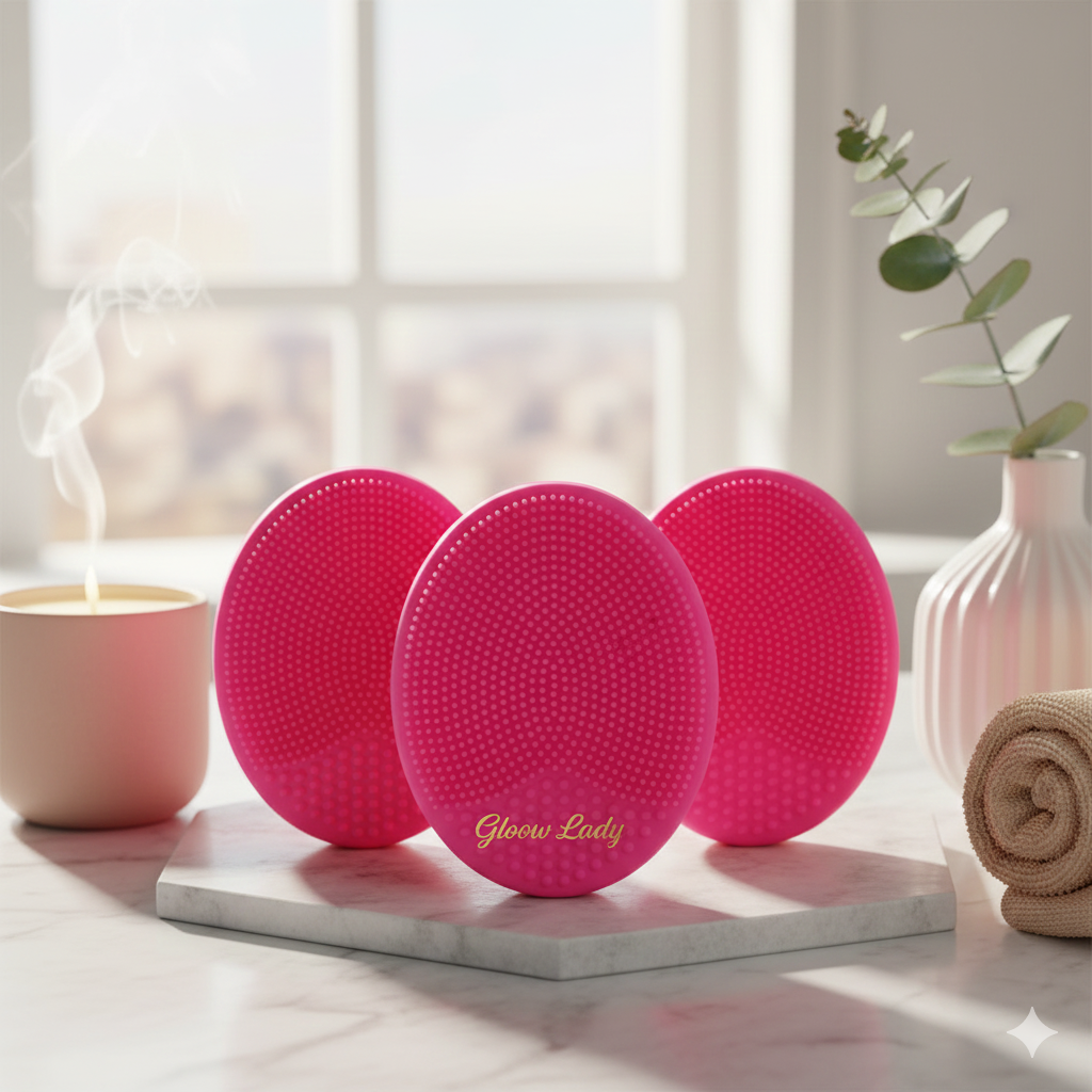 Mini Silicone Facial Cleansing Brush | Deep Pore Exfoliator & Scrub