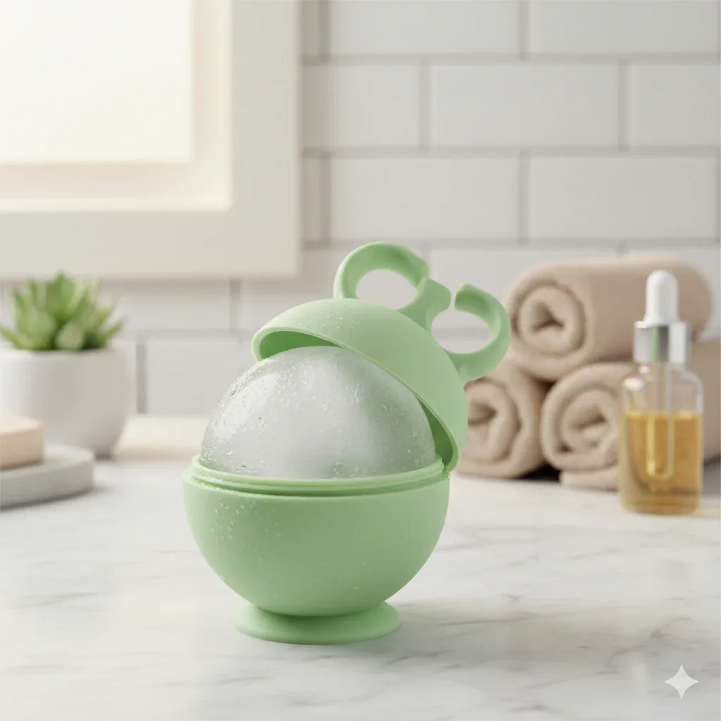 Multi-Functional Silicone Ice Roller | DIY Facial Ice Mold & Cold Therapy - Gloow Lady