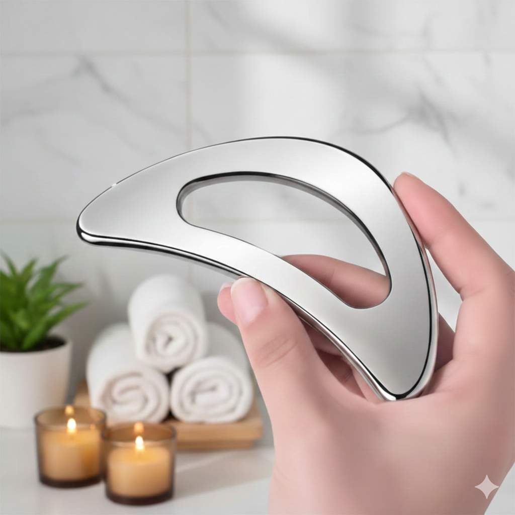 Stainless Steel Muscle Gua Sha: IASTM Tool for Myofascial & Deep Tissue Massage