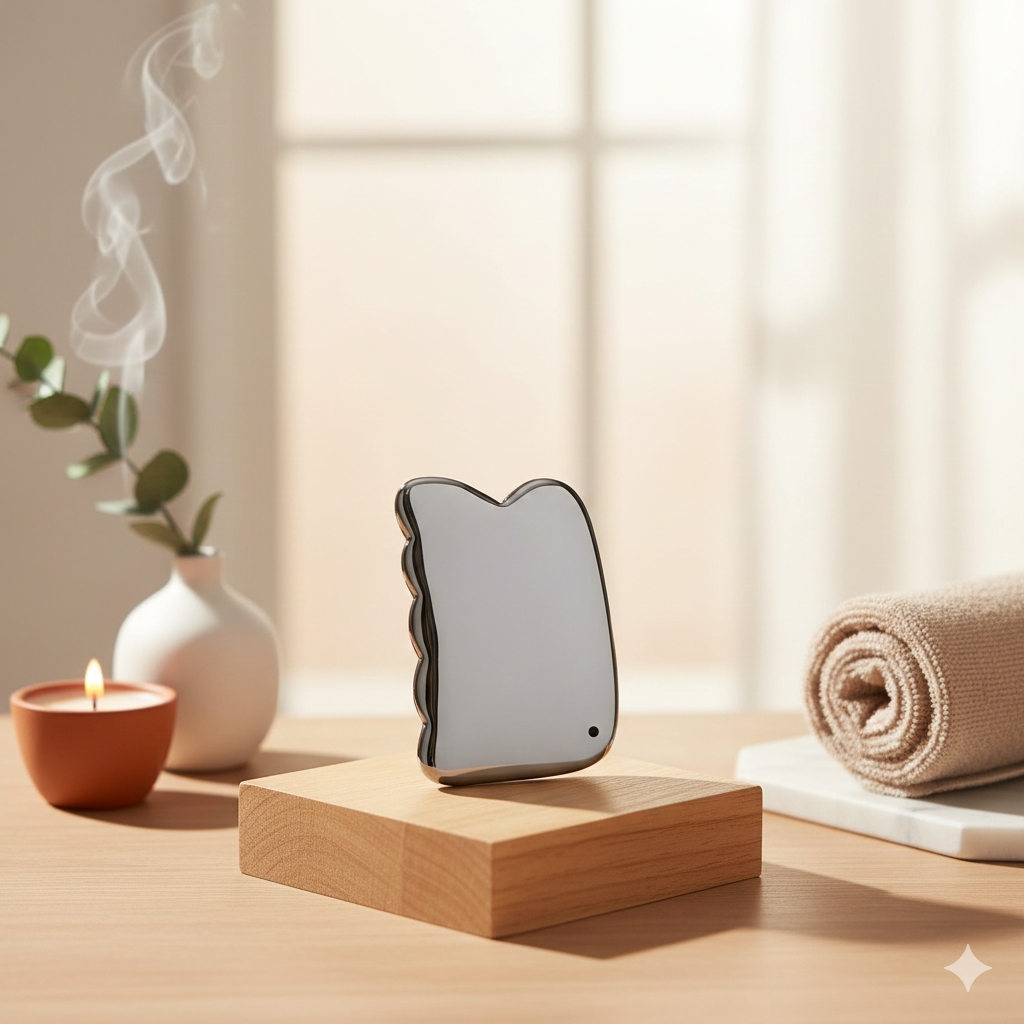 Terahertz Gua Sha Scraping Tool | High-Tech Facial & Meridian Massage
