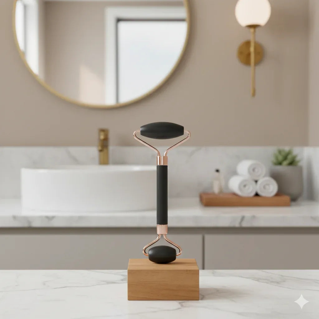 Facial Roller – Face & Eye Massage Tool - Gloow Lady