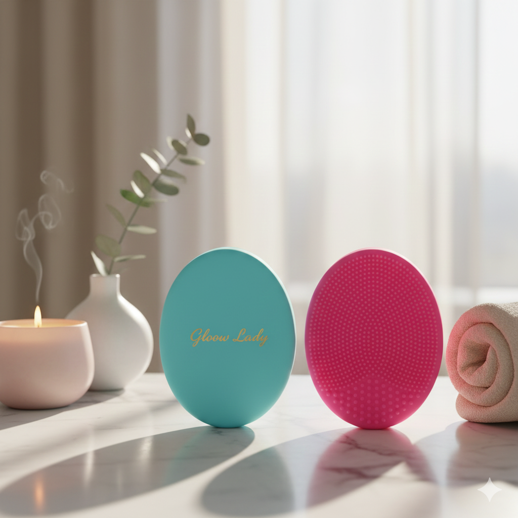 Mini Silicone Facial Cleansing Brush | Deep Pore Exfoliator & Scrub