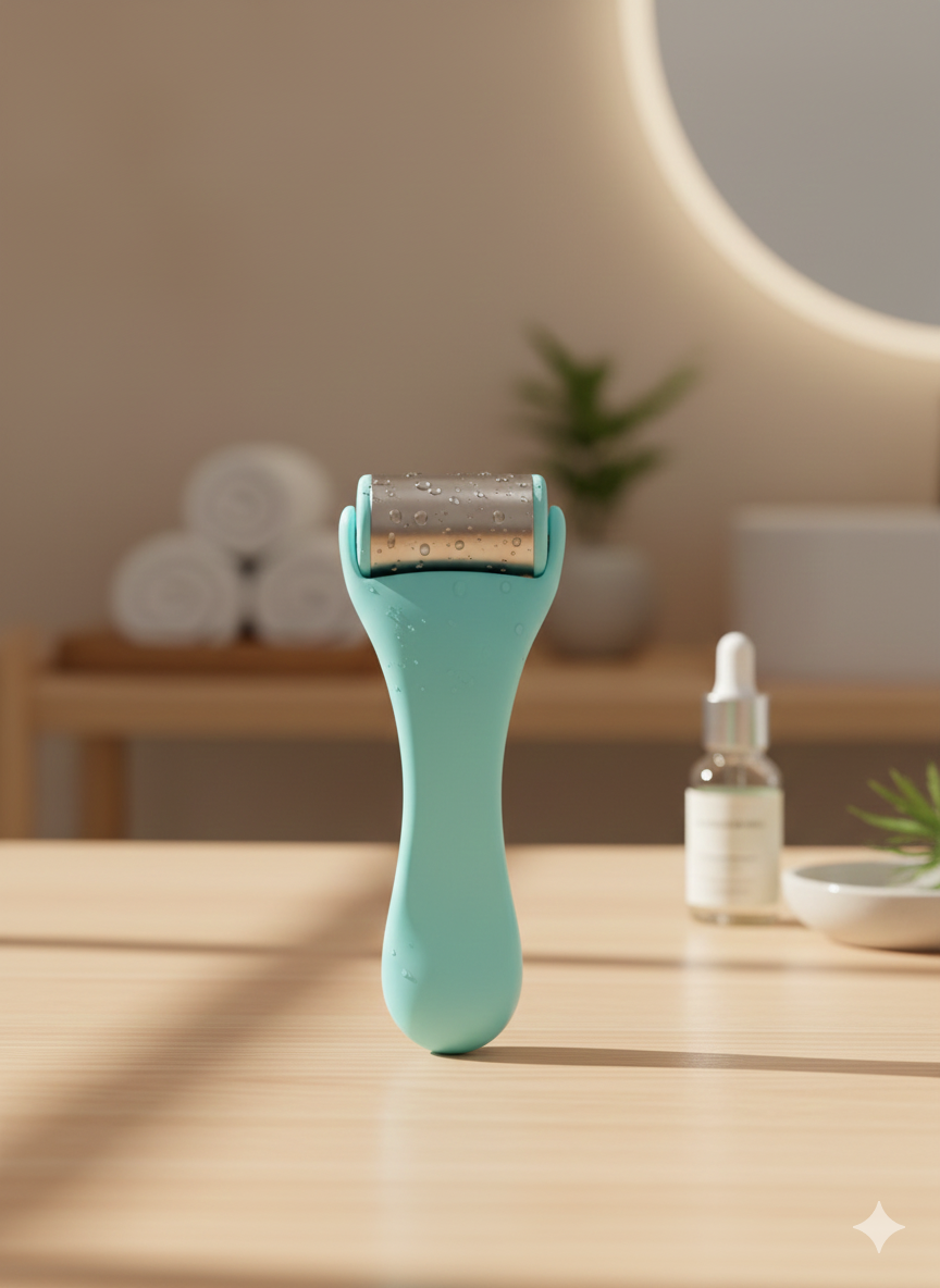 Premium Household Ice Roller Massager –Refreshing Cold Therapy for Fatigue Relief and Radiant Skin