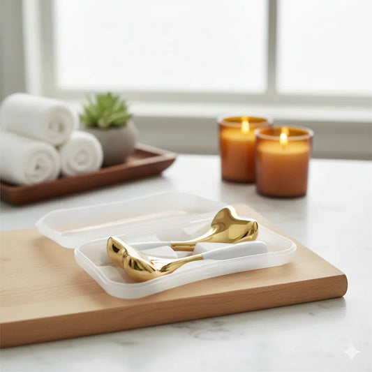 Luxury Rose Gold Ice Globes - Gloow Lady