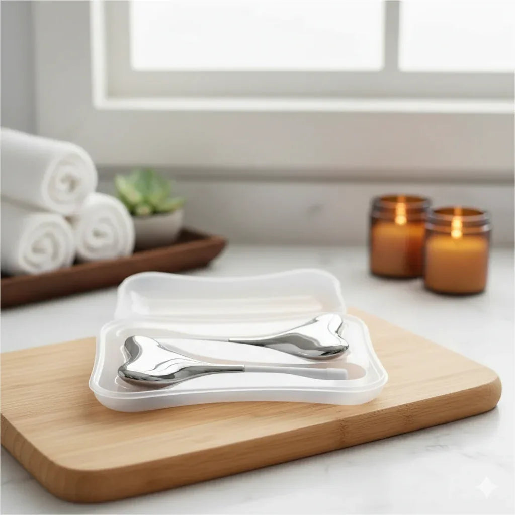 Luxury Rose Gold Ice Globes - Gloow Lady