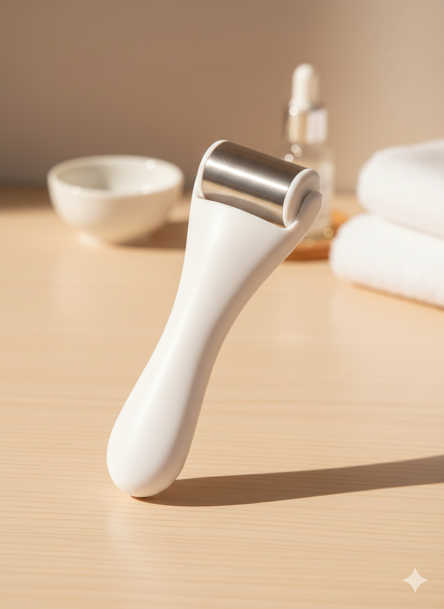 Premium Household Ice Roller Massager –Refreshing Cold Therapy for Fatigue Relief and Radiant Skin