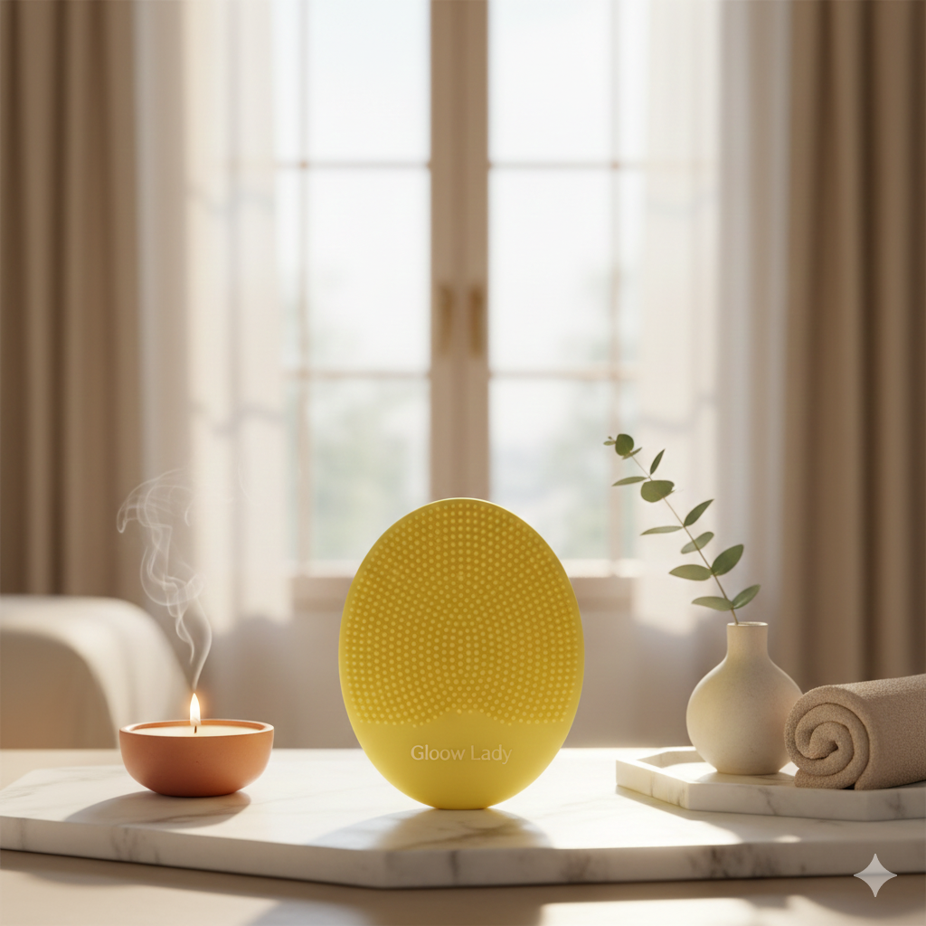 Mini Silicone Facial Cleansing Brush | Deep Pore Exfoliator & Scrub